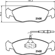 DON Front Brake Pad Set PCP1485