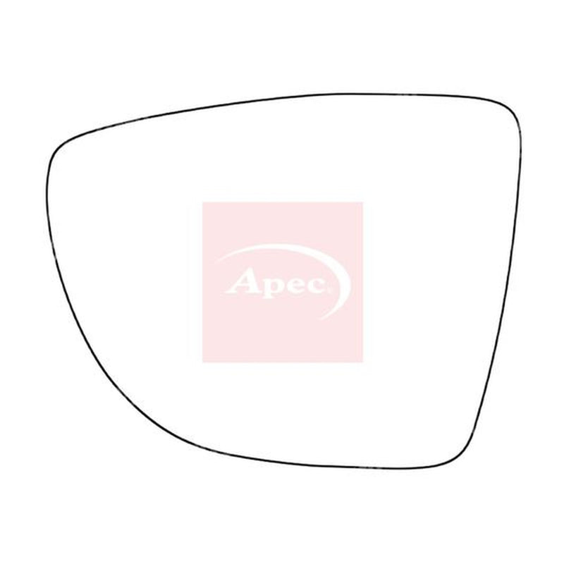 Apec Exterior Wing Mirror Glass Left AMS2165