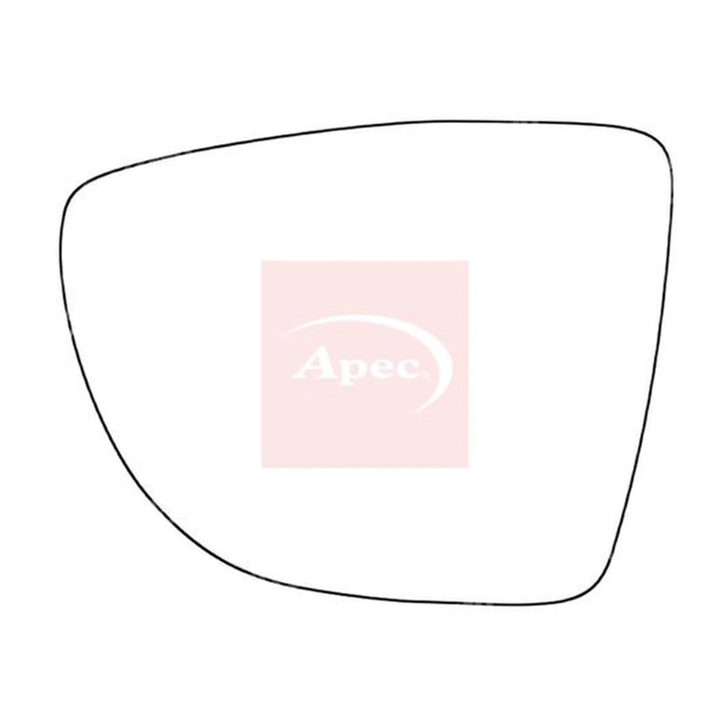 Apec Exterior Wing Mirror Glass Left AMS2165
