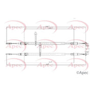 Apec Handbrake Cable Left Rear CAB1417
