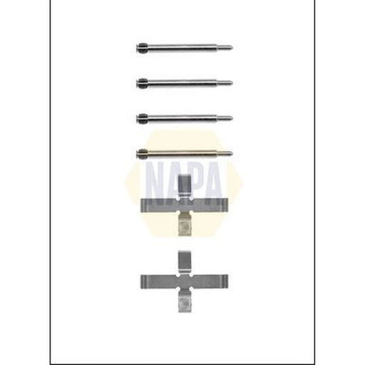 NAPA Brake Pad Accessory Fitting Kit Rear NFK1357
