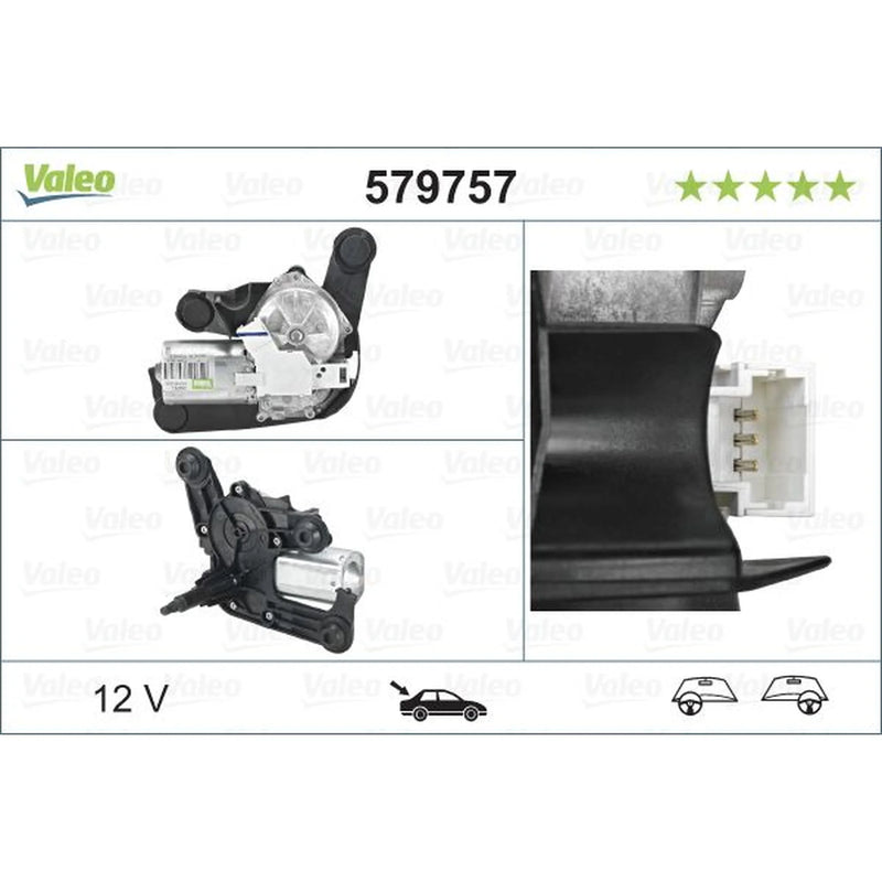 Valeo Front/Rear Wiper Motor Rear 579757