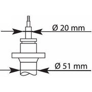 KYB Shock Absorber Damper Strut Front 374008