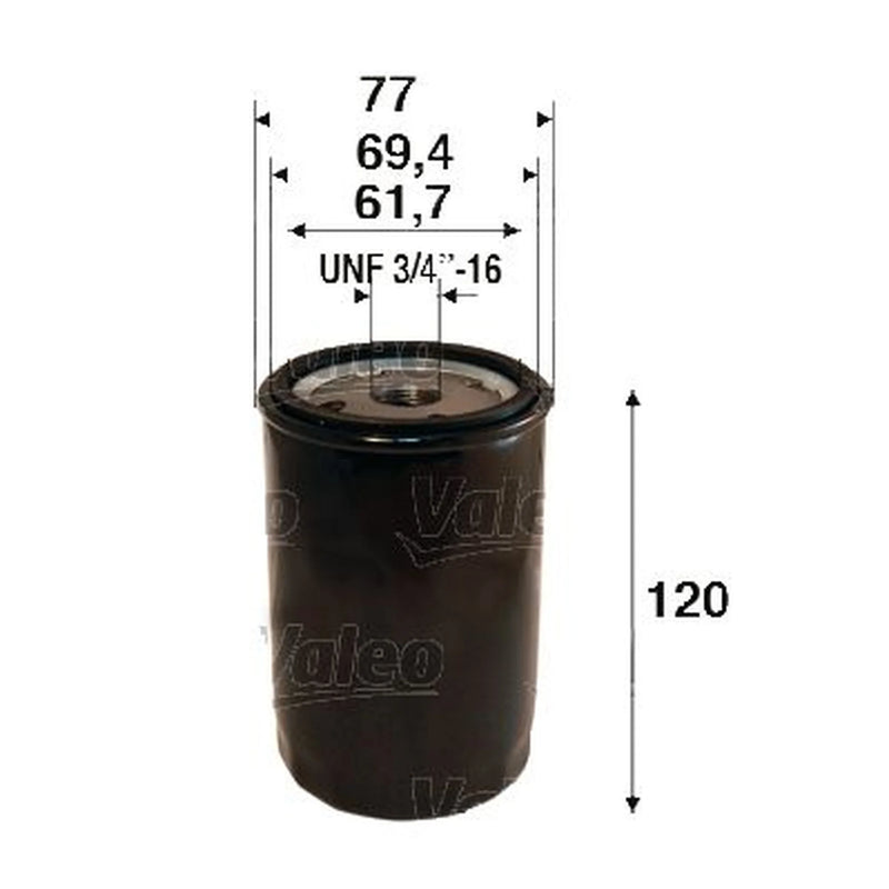 Valeo Engine Oil Filter 586130