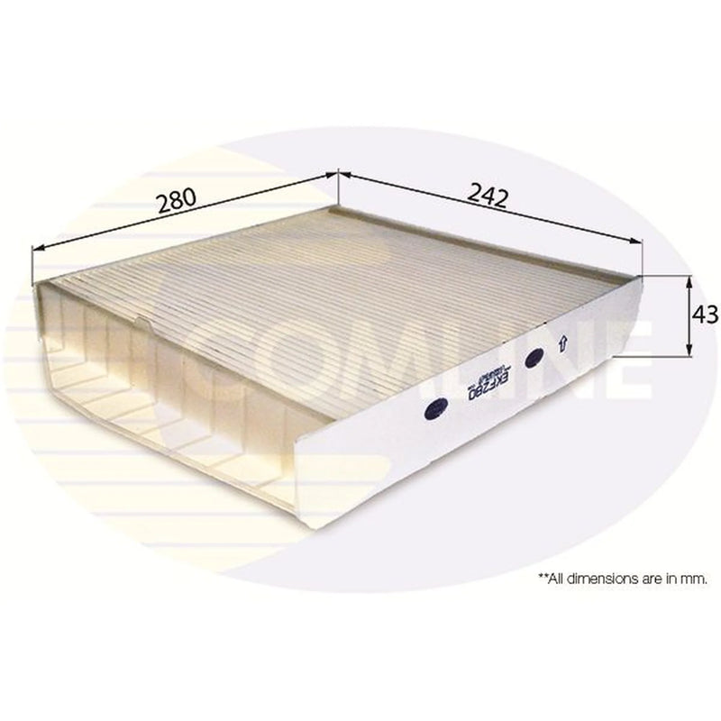 Comline Cabin Air Filter (Pollen Filter) EKF280