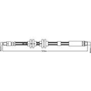 Juratek Brake Hydraulic Hose Line Front JBH1090