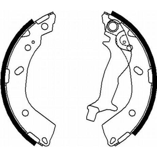 Mintex Brake Shoe Set Axle Kit MFR646