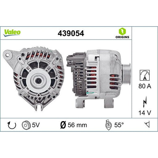 Valeo Car Alternator 12V 439054