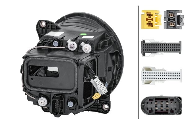 Hella Headlight Headlamp LED Right