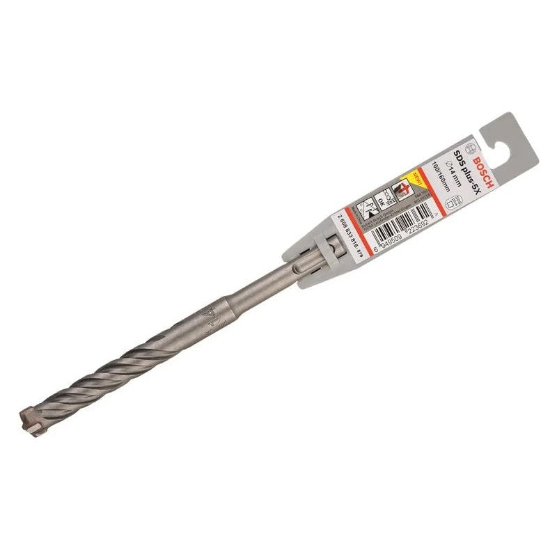Bosch Powertool Accessories PRO SDS plus-5X Hammer Drill Bit 14.0 x 100 x 160mm