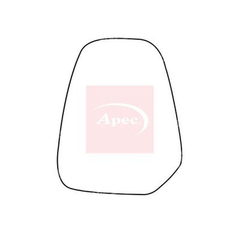 Apec Exterior Wing Mirror Glass Right AMS2638
