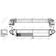 NRF Intercooler (Charge Air Cooler) 30164A