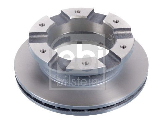 Febi 2 x Brake Disc Set Internally Vented Rear