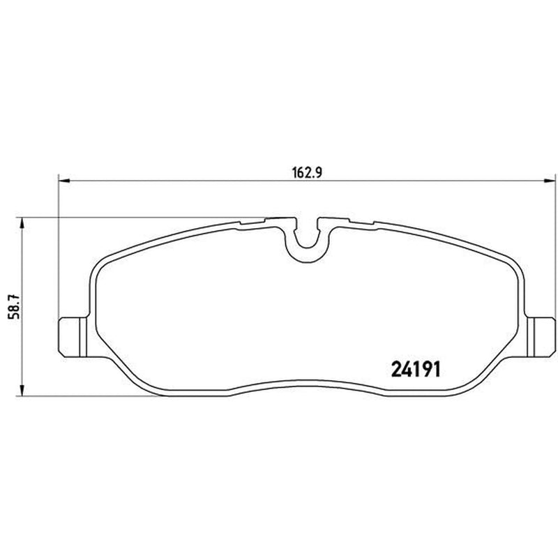 Brembo Front Brake Pad Set P44014