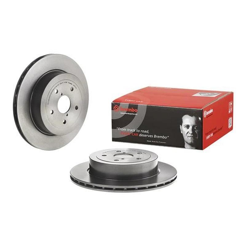 Brembo 2 x Internally Vented Rear Brake Discs 09.7813.21