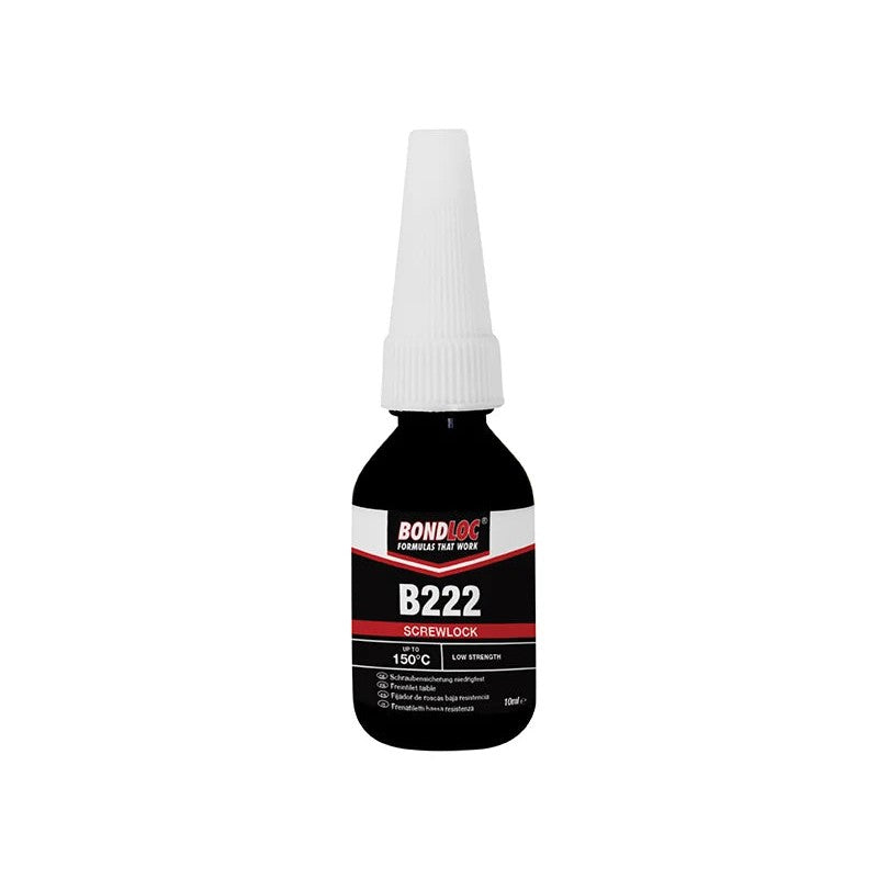 Bondloc B222 Screwlock Low Strength Threadlocker 10ml - B222-10