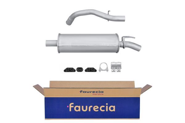 Hella 8LD 366 033-741 Rear Muffler