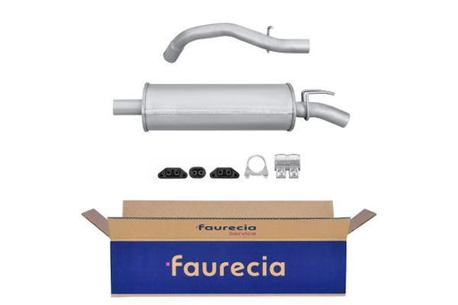 Hella 8LD 366 033-741 Rear Muffler