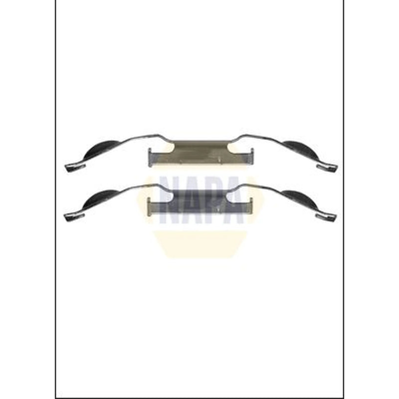 NAPA Brake Pad Accessory Fitting Kit Front NFK1380