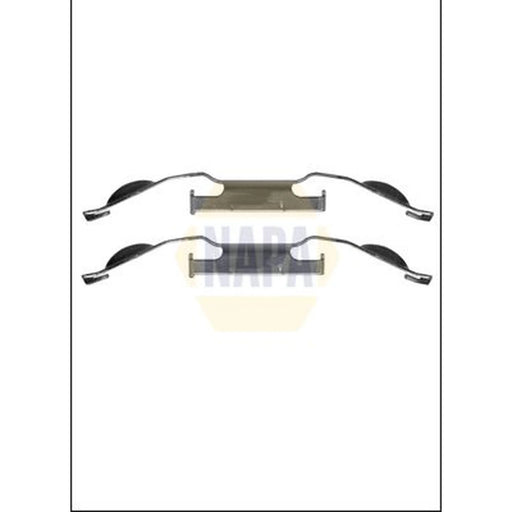 NAPA Brake Pad Accessory Fitting Kit Front NFK1380
