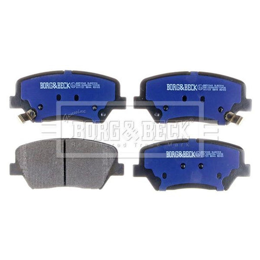 Borg & Beck 4 x Front Brake Pad Set BBP2340