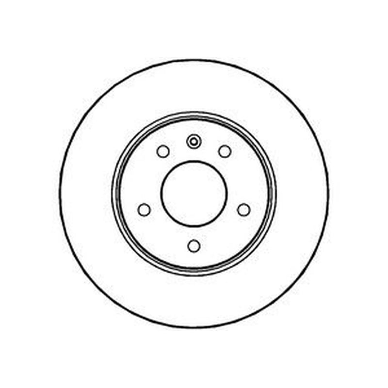 Abtex 2 x Front Brake Discs BD1521V
