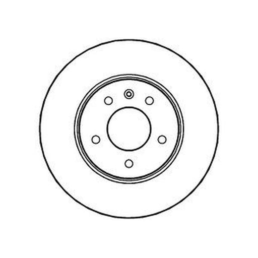 Abtex 2 x Front Brake Discs BD1521V