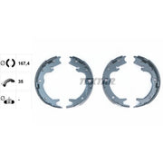Textar Parking Brake Shoe Set 91062800