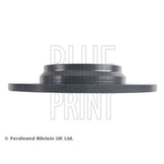 Blue Print 2 x Solid Rear Brake Discs ADU1743121