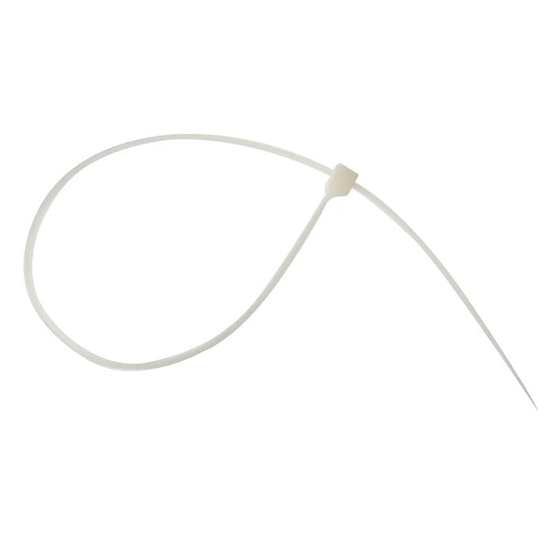 ForgeFix Cable Tie Natural/Clear 8.0 x 450mm (Bag 100) - CT450N