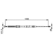 Bosch Handbrake Cable Left Rear 1 987 482 455