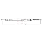 Apec Handbrake Cable Left Rear CAB1001