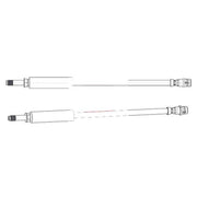Apec Brake Hydraulic Hose Line Rear HOS4537