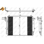 NRF Air Conditioning Condenser 350330