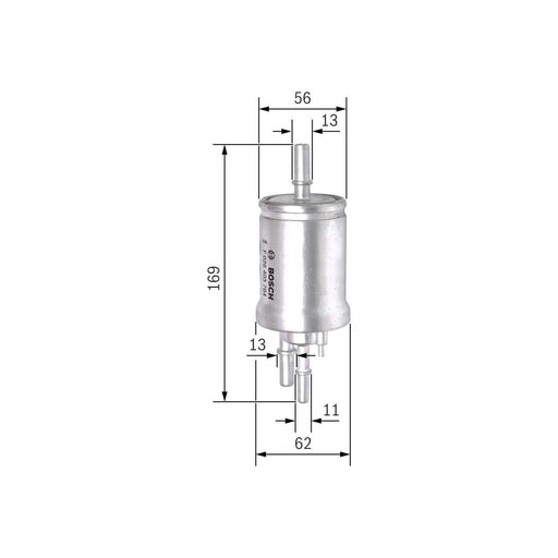 Bosch Car Fuel Filter F3764 Fits Vw Sharan Tsi Bluemotion - 1.4 - 15- F026403764 Bosch  - Town Parts