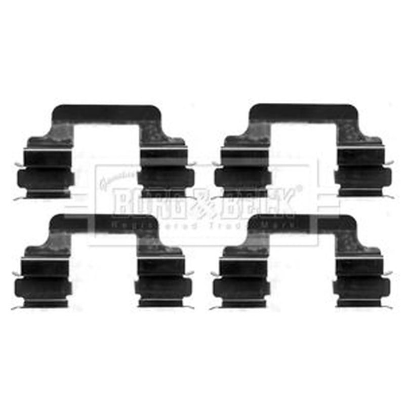Borg & Beck Brake Pad Accessory Fitting Kit Rear BBK1241