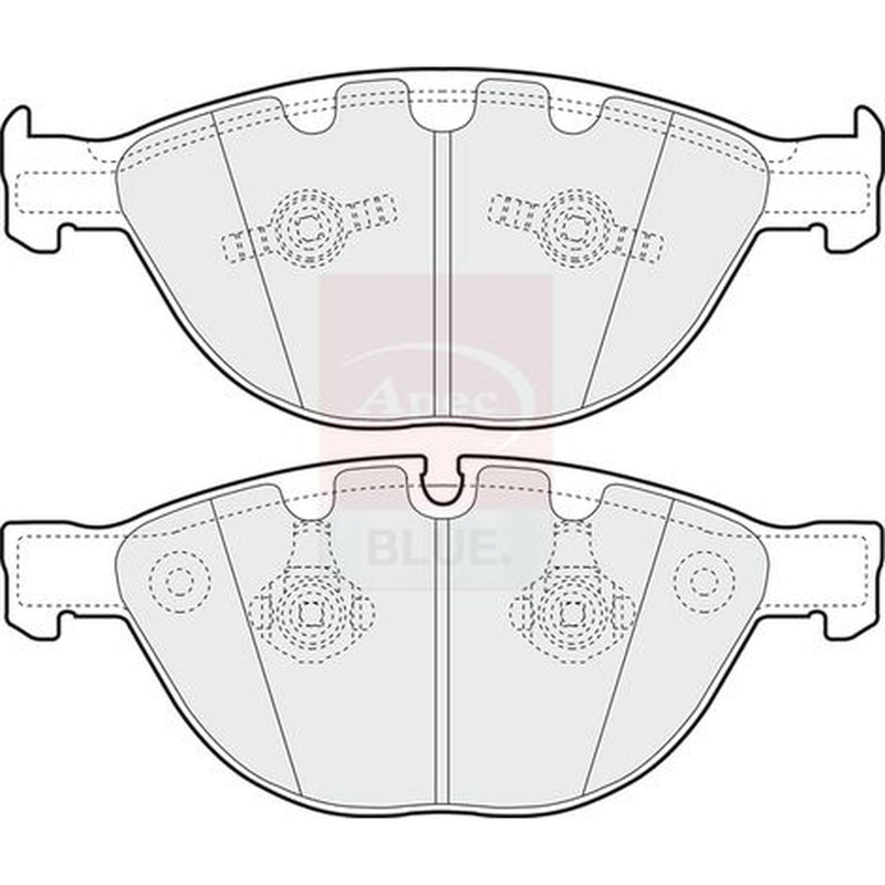 Apec Front Brake Pad Set PD3575