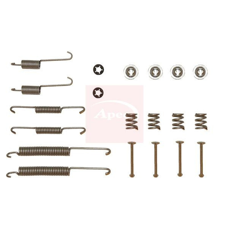 Apec Brake Shoe Accessory Kit Rear KIT640