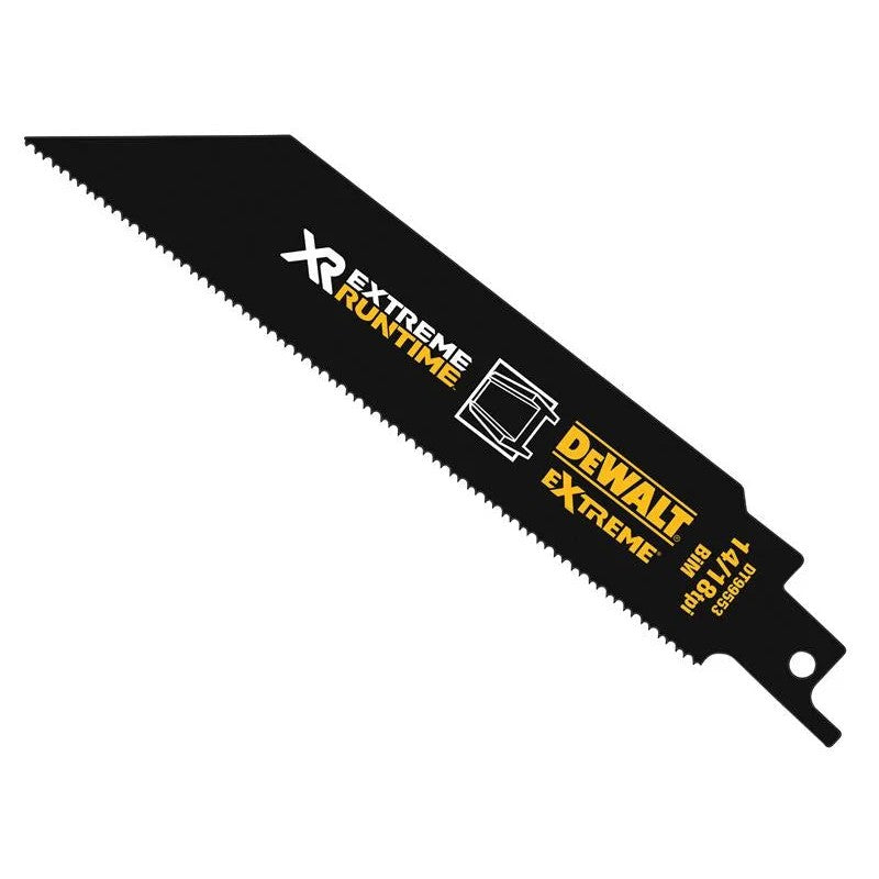 DEWALT Power Tools FlexVolt XR Metal Reciprocating Blade 152mm 14/18 TPI (Pack
