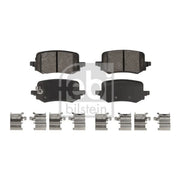 Febi Rear Brake Pad Set 186404