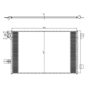 NRF Air Conditioning Condenser 350369
