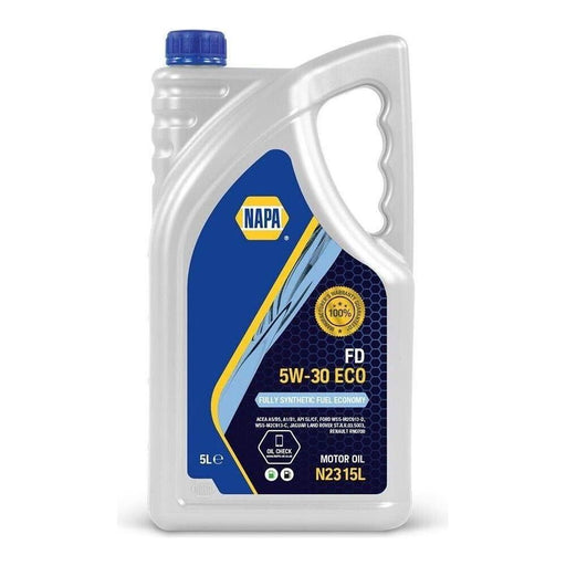 5L NAPA 5W30 ECO FD Fully Synthetic Fuel Economy Engine Oil ACEA A5/B5, A1/B1 Napa  - Town Parts