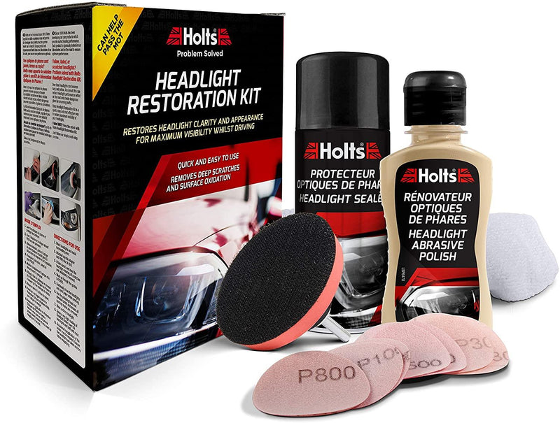 Holts Headlight Restoration Kit HREP0031A 125ml & 150ml