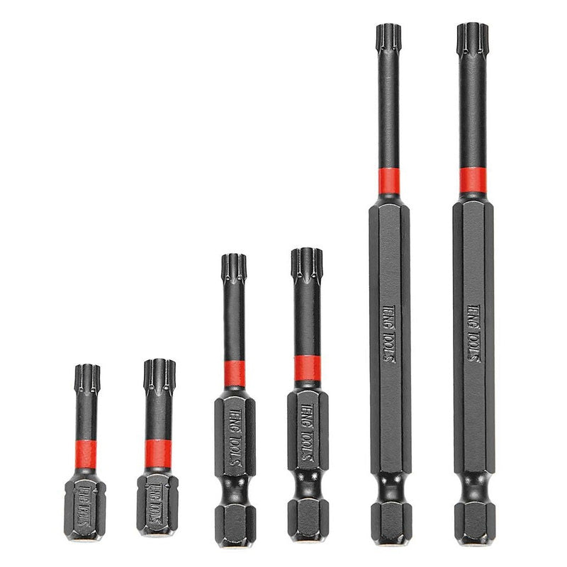 Teng Tools Impact Bit TX10 50mm 1/4" Hex S2 Steel