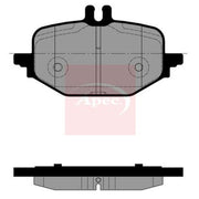 Apec Rear Brake Pad Set PAD2510