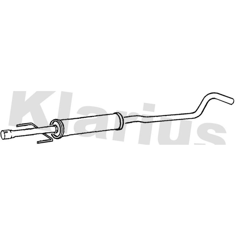 Klarius Box With Centre Pipe Centre GM663C