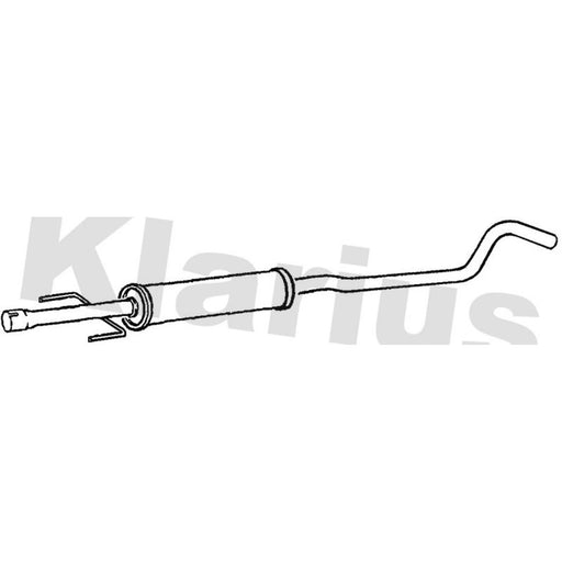 Klarius Box With Centre Pipe Centre GM663C