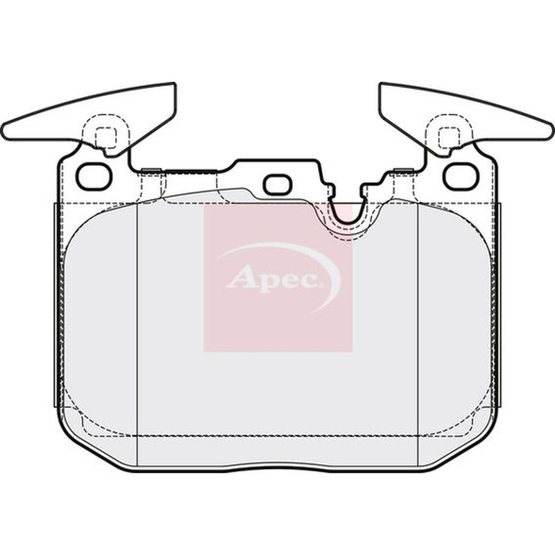 Apec Front Brake Pad Set PAD1907
