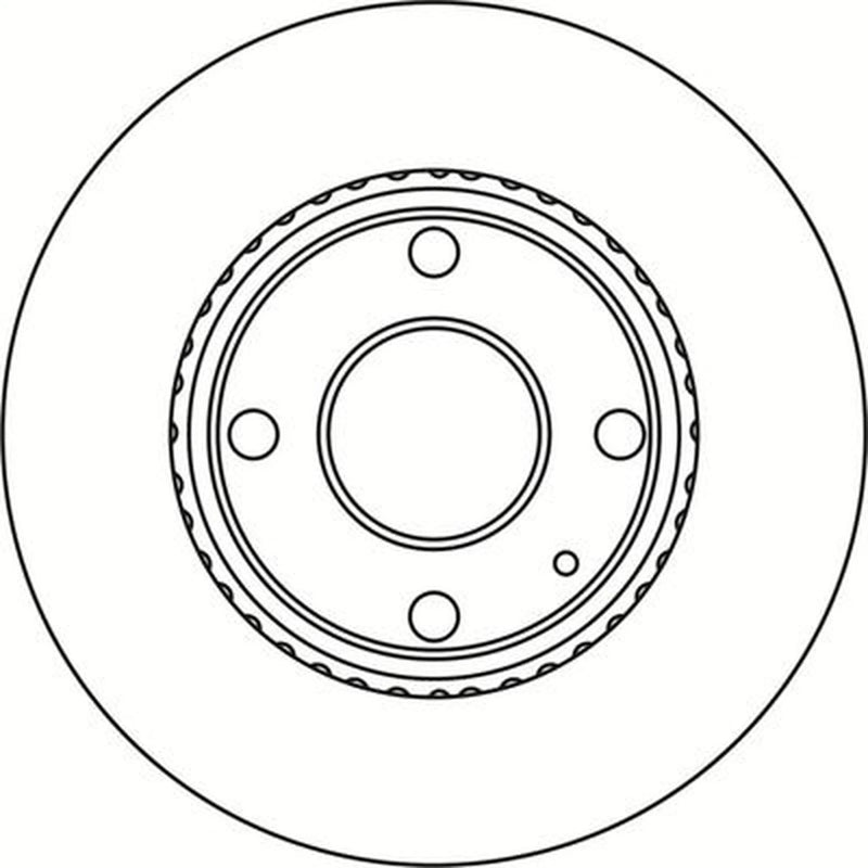 Abtex 2 x Vented Front Brake Discs BD2202V