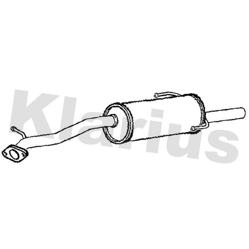 Klarius Box With Tail Pipe Rear SU106X